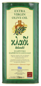 Εξαιρετικό Παρθένο Ελαιόλαδο "κλαδί"
Μεταλλικό δοχείο 5L 
